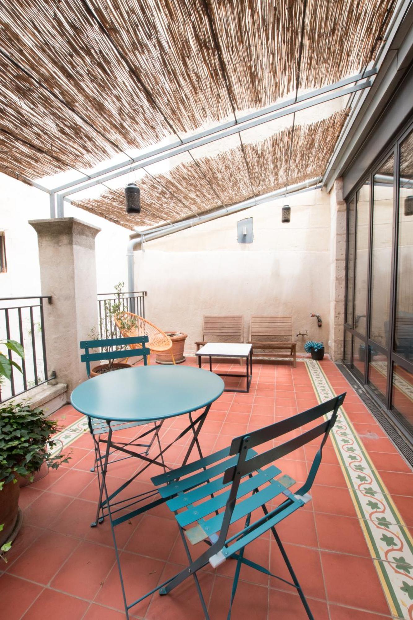 Ferienhaus Grand Trianon, Clim - Terrasse