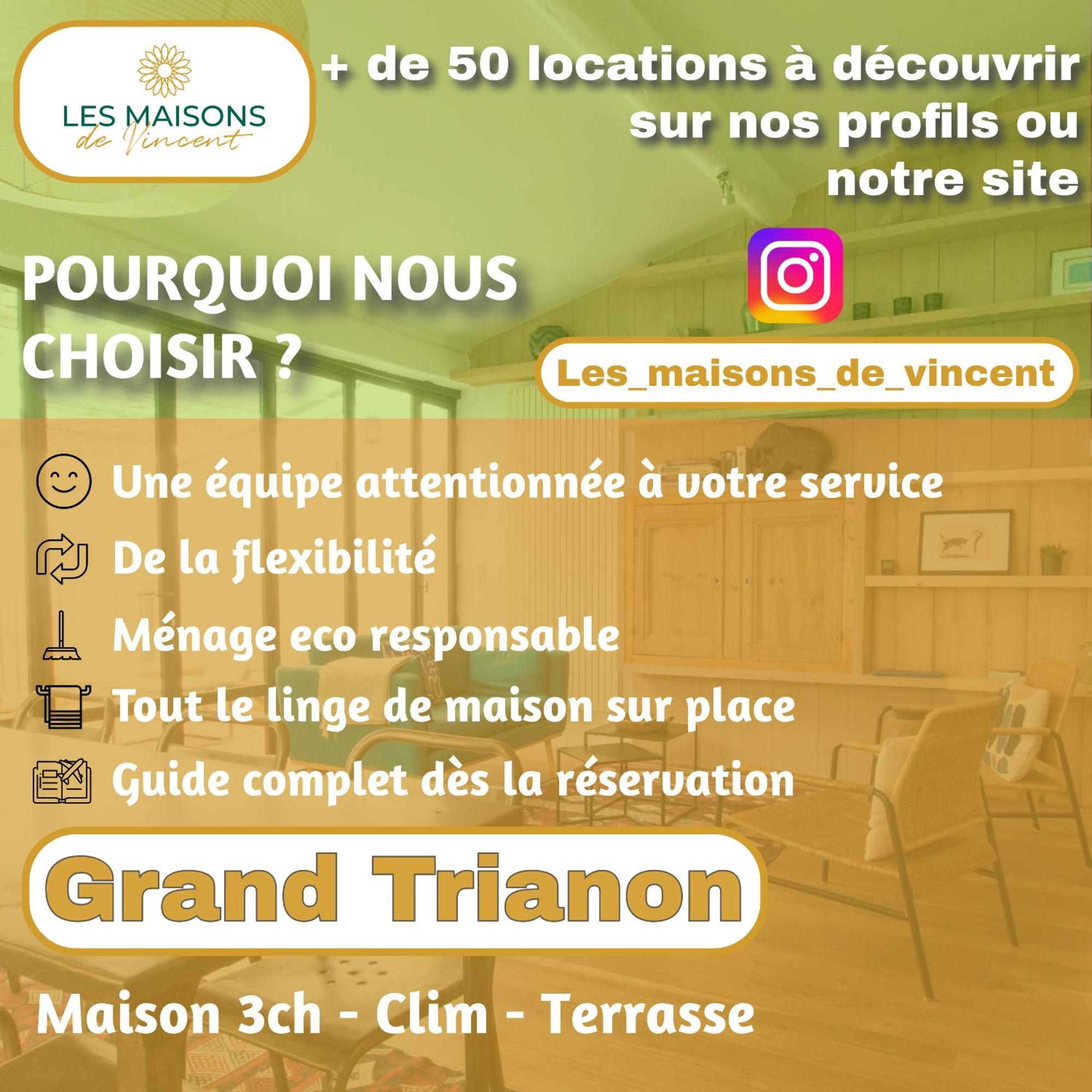 Ferienhaus Grand Trianon, Clim - Terrasse